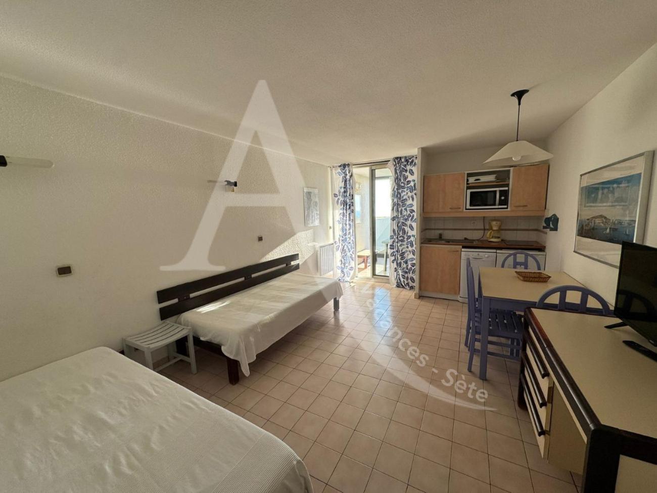 Sète Studio Vue Mer Avec Pkg, Piscine, Tennis, Plage Direct מראה חיצוני תמונה