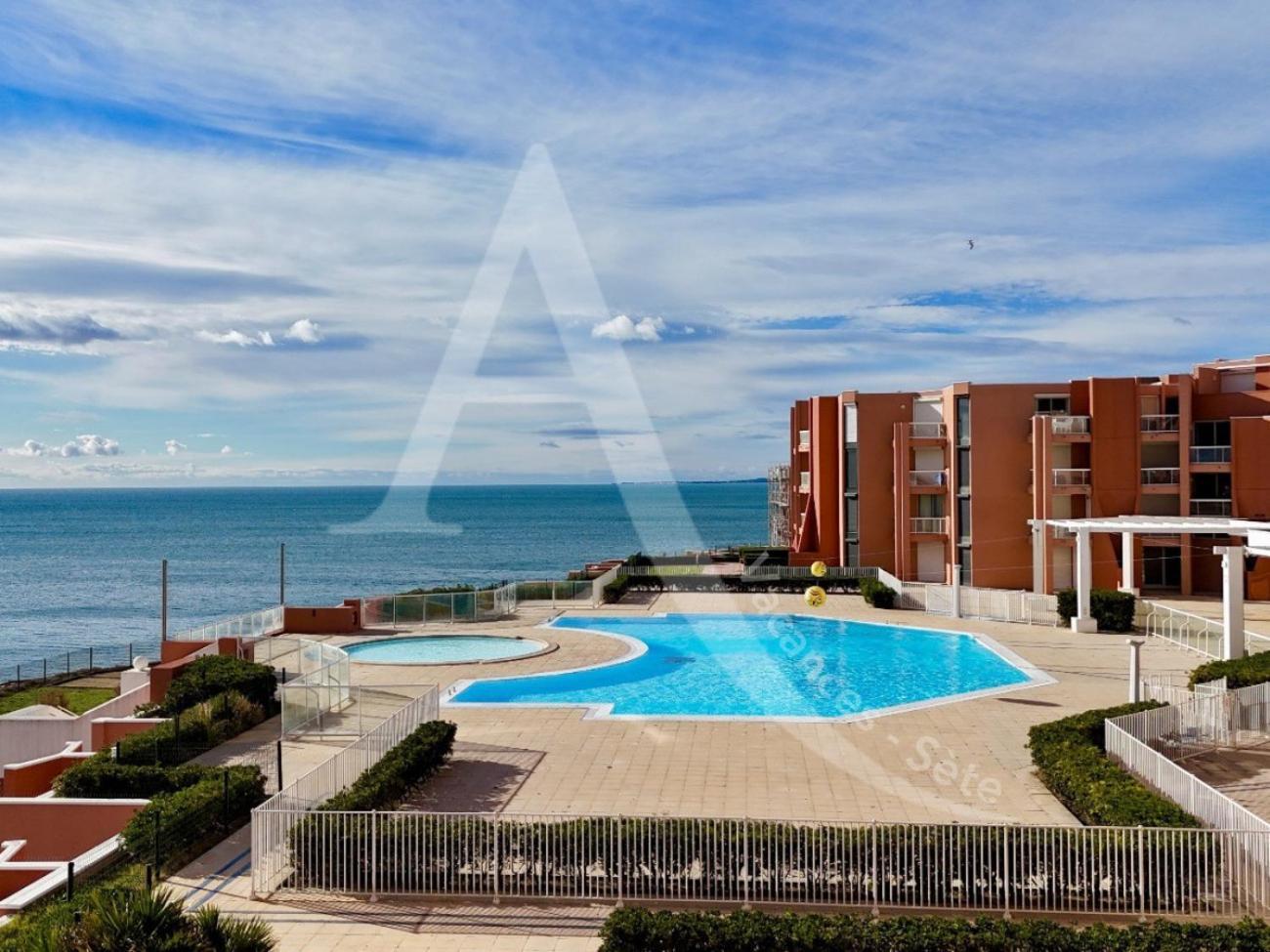 Sète Studio Vue Mer Avec Pkg, Piscine, Tennis, Plage Direct מראה חיצוני תמונה