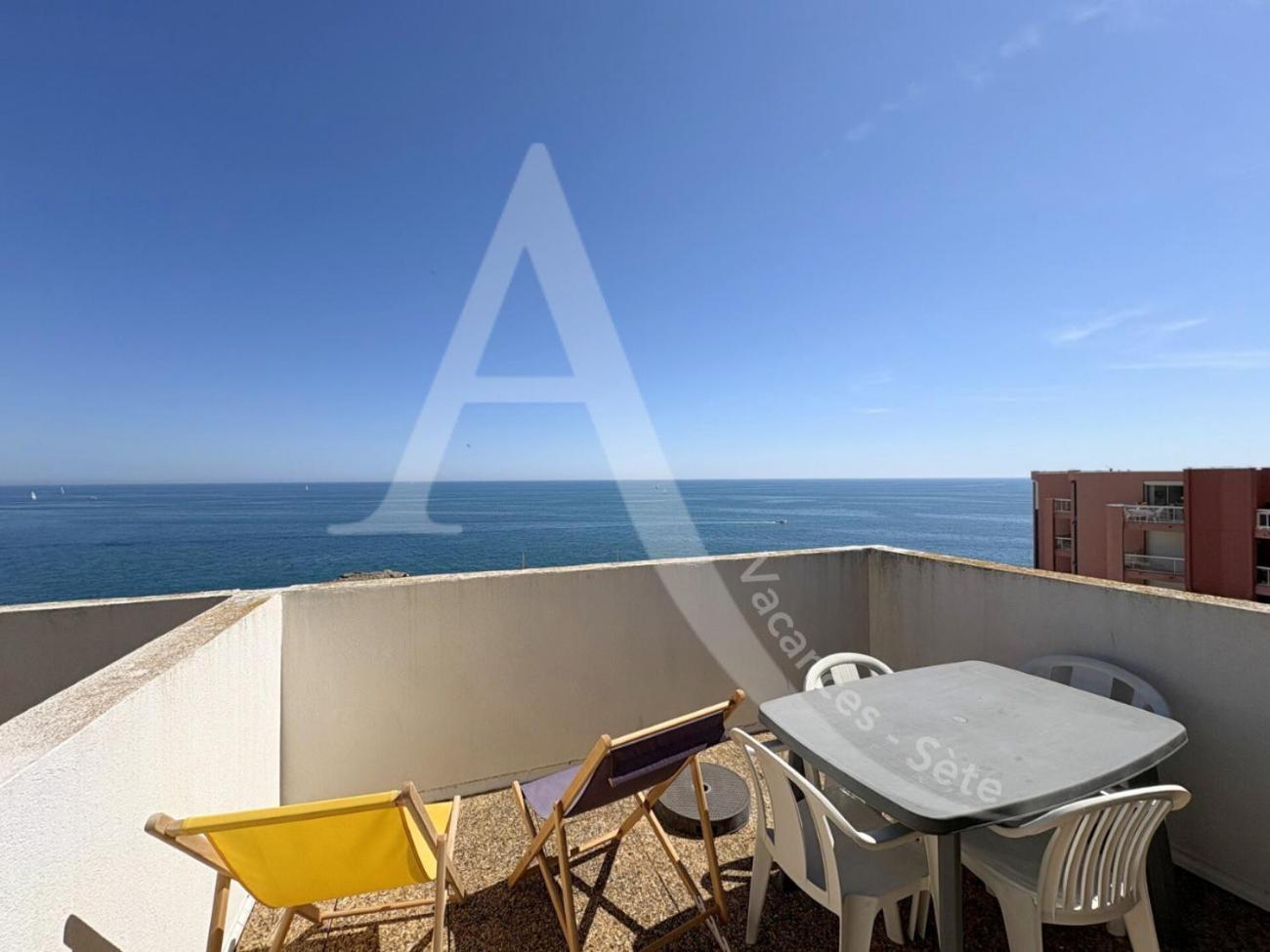 Sète Studio Vue Mer Avec Pkg, Piscine, Tennis, Plage Direct מראה חיצוני תמונה