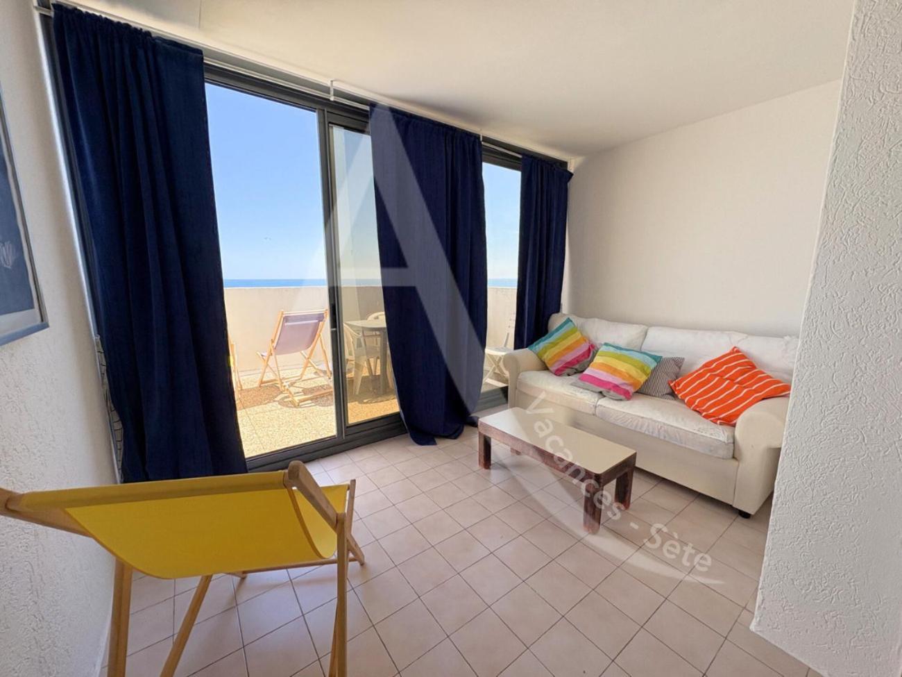 Sète Studio Vue Mer Avec Pkg, Piscine, Tennis, Plage Direct מראה חיצוני תמונה