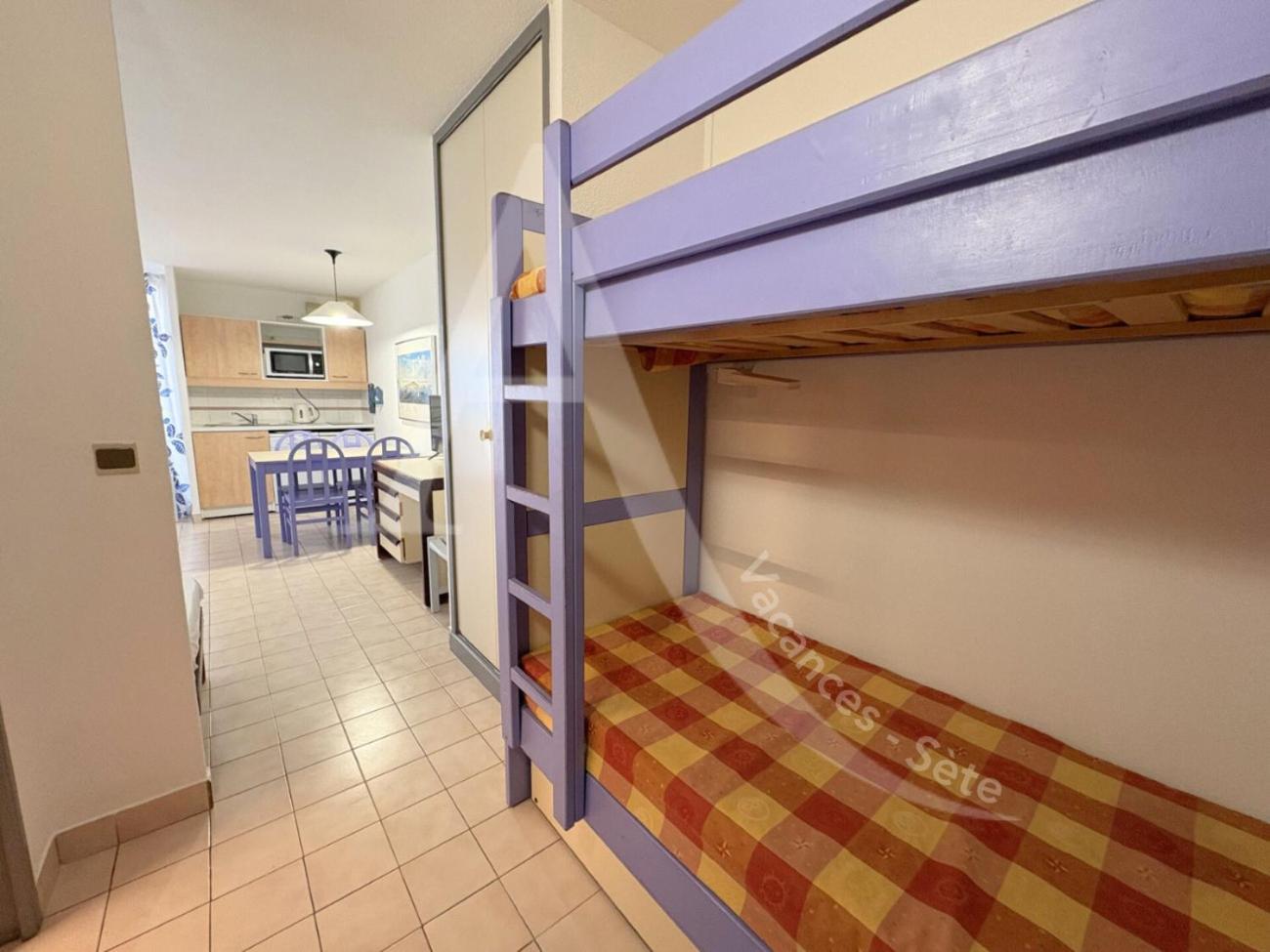 Sète Studio Vue Mer Avec Pkg, Piscine, Tennis, Plage Direct מראה חיצוני תמונה