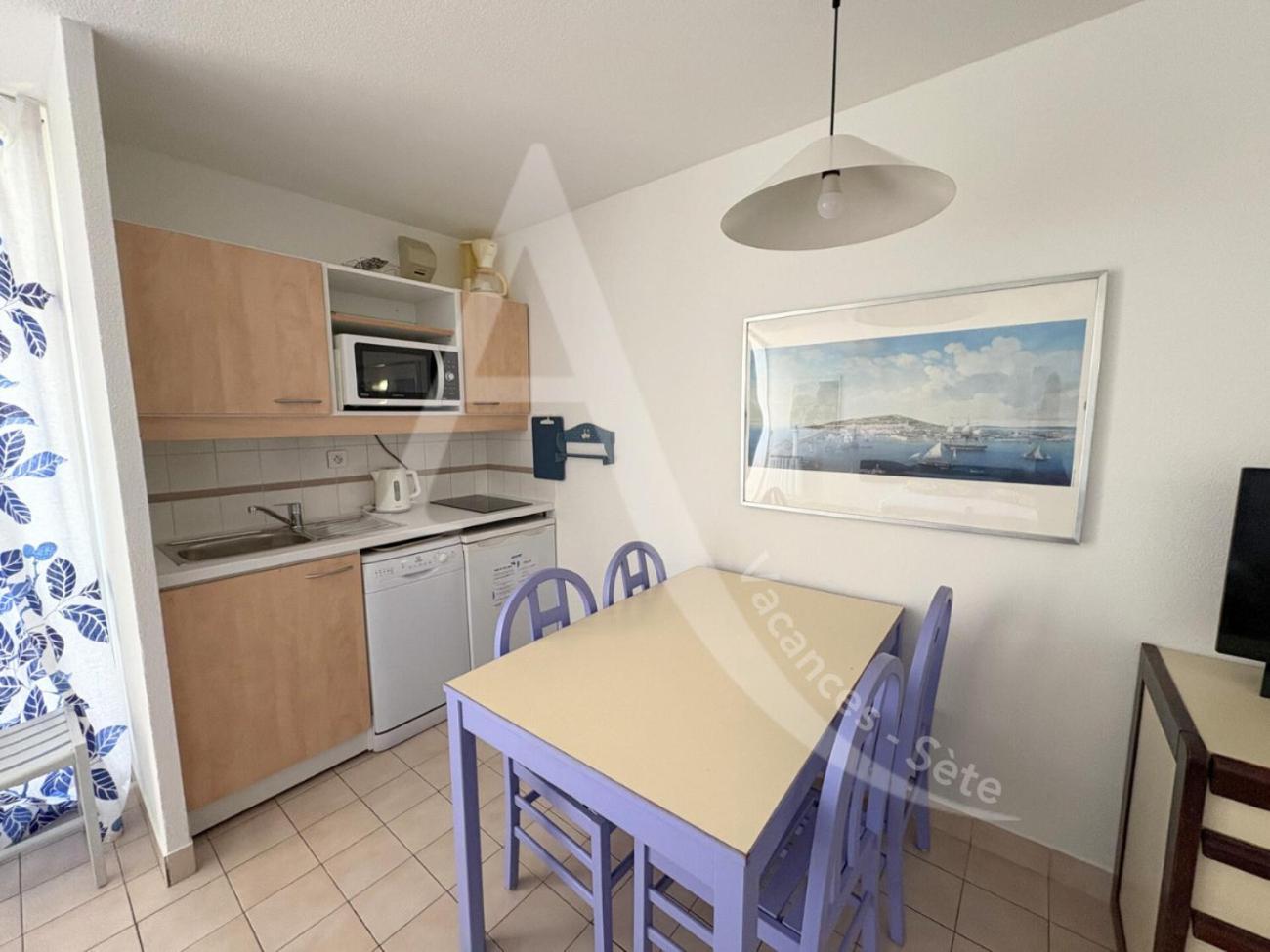 Sète Studio Vue Mer Avec Pkg, Piscine, Tennis, Plage Direct מראה חיצוני תמונה